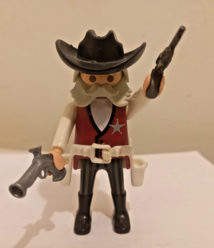 Playmobil cowboy western train - cowboy,