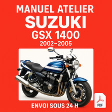 Manuel atelier suzuki gsx 1400 - atelier,