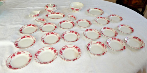 Ancienne dinette assiettes - dinette,