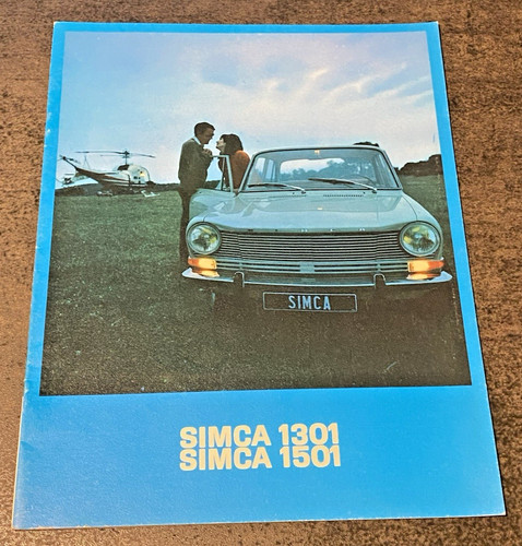 Brochure publicitaire simca - publicitaire,