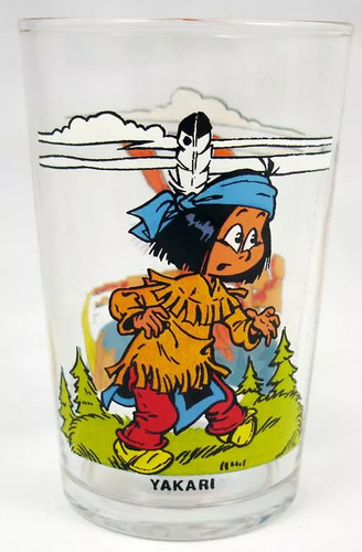 Yakari verre à moutarde - verre,