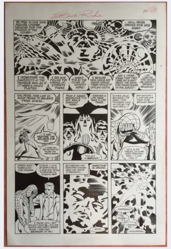Planche originale comics - planche,