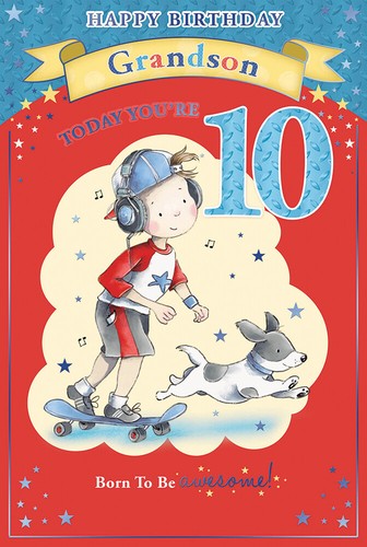 Today You're 10 Little Boy