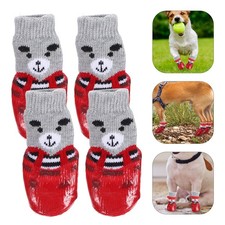  4 Pcs Bottes Chien Chaussures