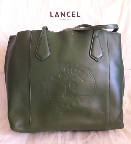 Sac lancel cabas cuir - en,