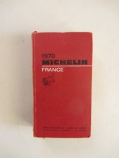 Guide rouge Michelin France  1970