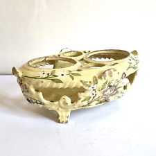 Très beau support d'huilier en faïnce de Montpellier d'époque XVIIIème.