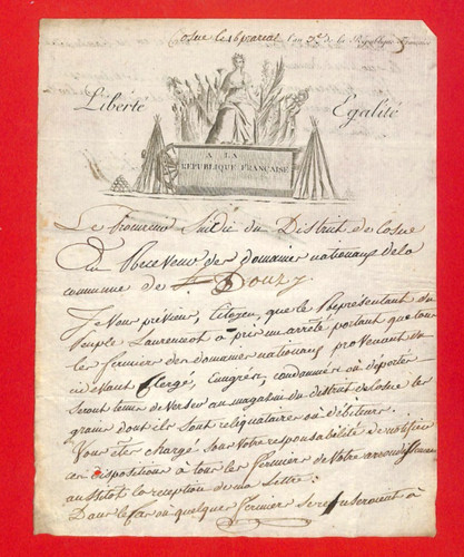 Cosne document ancien - cosne, (