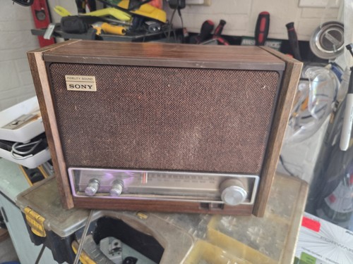 Sony icf 9640w - am/fm, radio
