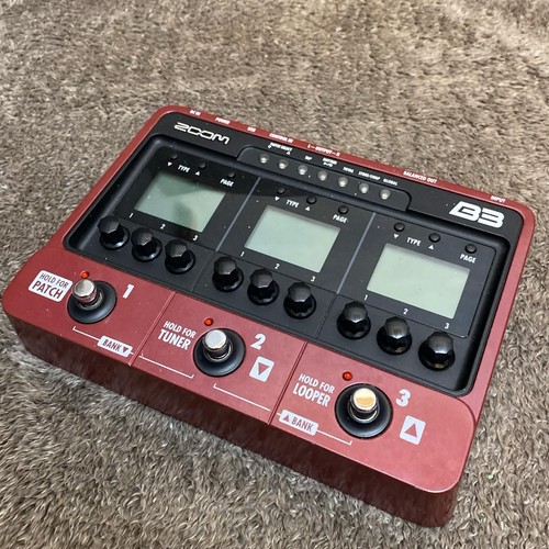 Zoom bass effects - bass, amp