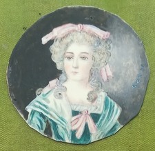 Peinture miniature ronde