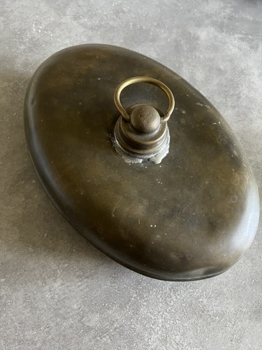 Bouillotte ancienne cuivre - bouillotte,