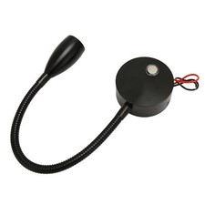 (Noir)LED RV Col De Cygne Lit De La Lumière Avec Port USB Type C Port De FR