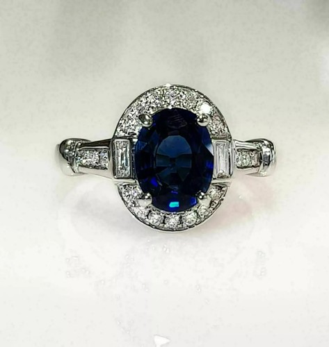 Bague fiançailles diamant - de,