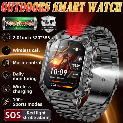 Montre connectée homme - , 2,01"