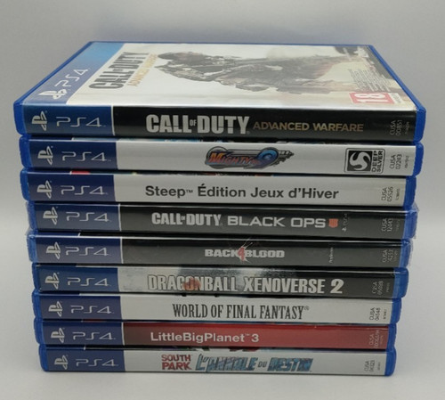 Lot jeux ps4 dragon ball - lot, fr