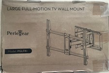 Perlegear Support Mural TV pour écrans 37-84 Pouces Jusqu'à 60KG, Fixation TV Mu