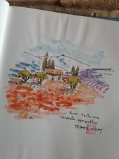 AQUARELLE ORIGINALE - LIVRE