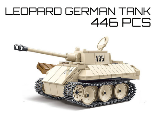 446 pcs leopard - 446, german