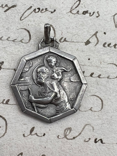 Médaille argent massif
