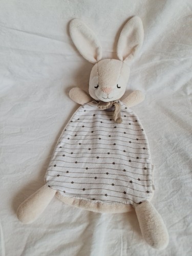 Et m doudou lapin plat - et,
