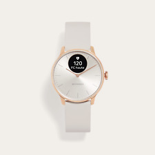 WITHINGS ScanWatch Light - Montre connectée santé cardiovasculaire, 37mm Or Rose