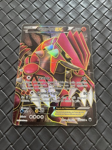Carte pokémon groudon - carte,