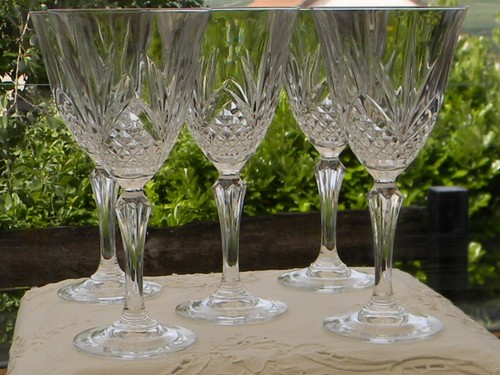 Verres eau en cristal - 5,