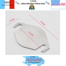 Plaque Suppression Vanne EGR Bouchon Obturation Citroën 2.0 HDI C4 C5 C8 DS4 DS5