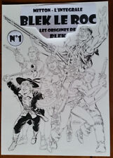 Jean Yves Mitton couverture Planche originale dessin Kiwi 278 Blek le Roc Ed LUG