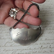 Plaque Collier Etiquette De