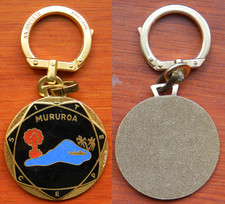PORTE CLÉS SITE DE MURUROA