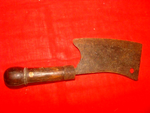 Couperet feuille de - couperet, di