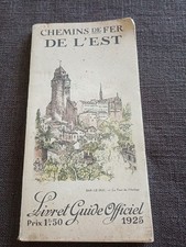 1925 livret guide  chemins de