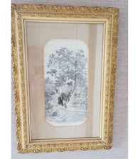 Tableau soie tissée en