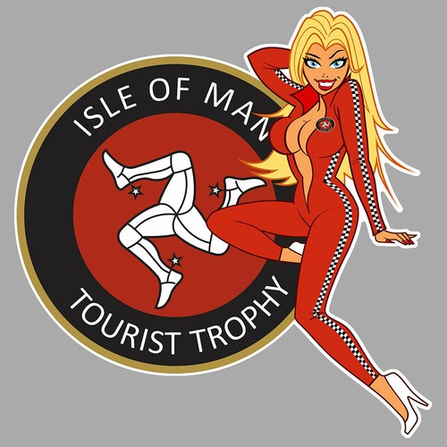 Isle man pinup - man, 45cm