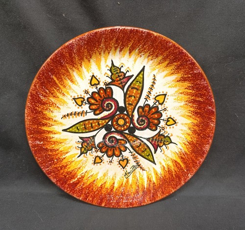 Assiette faïence vintage - assiette,