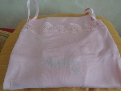 Caraco soie rose redoute - rose,