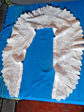 Grand col- châle  blanc