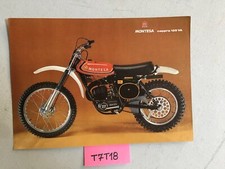 Montesa Cappra 125 VA cross moto prospectus catalogue publicité brochure