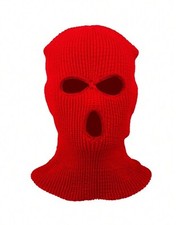 Masque Halloween Cagoule Rouge