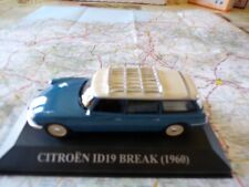 CITROËN ID 19 Break 1960  IXO pour Altaya 1/43 sur socle