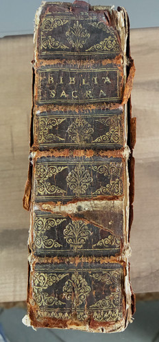 Ancienne bible 1619 biblia - ancienne, 1619-biblia