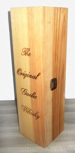 Coffret bois pour bouteille