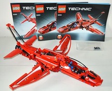 Jouet Construction LEGO TECHNIC JET PLANE 9394 2 en 1 Complet avec notices