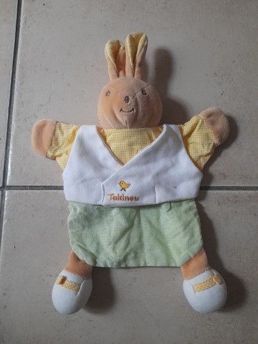Doudou lapin marionnette - doudou,