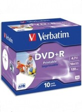 10 X VERBATIM DVD+R