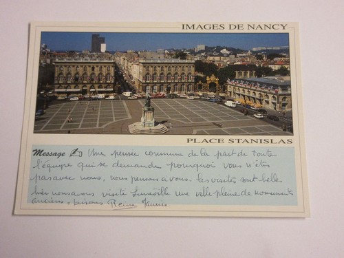 Carte postale meurthe et - carte,