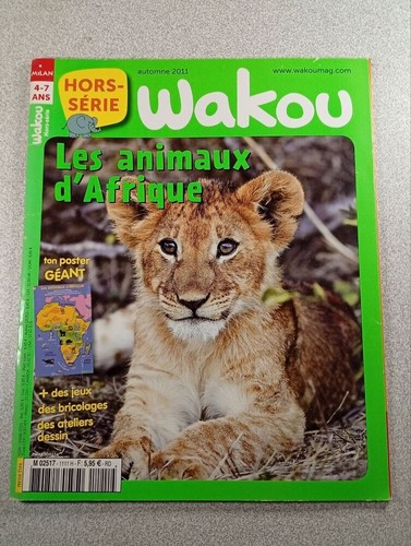 Wakou 1111h les animaux - n°1111h,