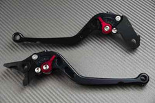 levier leviers levers long CNC noir black Kawasaki Z1000 Z 1000	 2007-2013